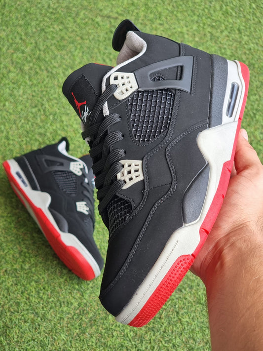 JORDAN 4 BLACK AND RED CONTRAREEMBOLSO