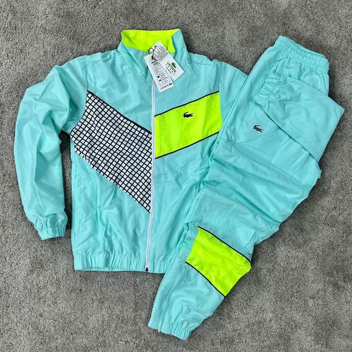 CONJUNTO LACOSTE TURQUESA / FLUORECENTE CONTRAREEMBOLSO